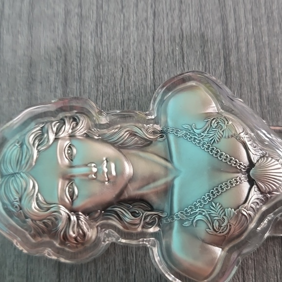 Silver Goddess Venus Or Mermaid Two Oz Silver New W Out Tags Korean 2024 - Picture 3 of 7